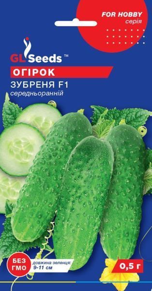 Семена Огурца Зубренок F1 (0.5г), For Hobby, TM GL Seeds 600114 фото